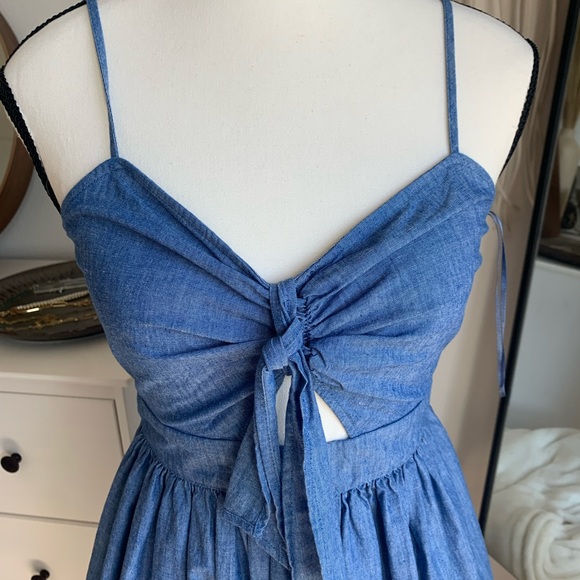 Zara Dresses Zara Denim Dress Xs Poshmark